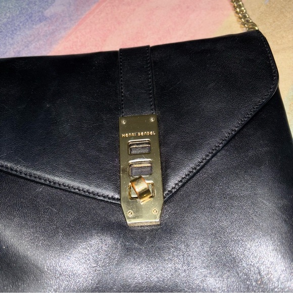 Henri Bendel Limited Edition Leather Clutch Chain Strap - Picture 2 of 12